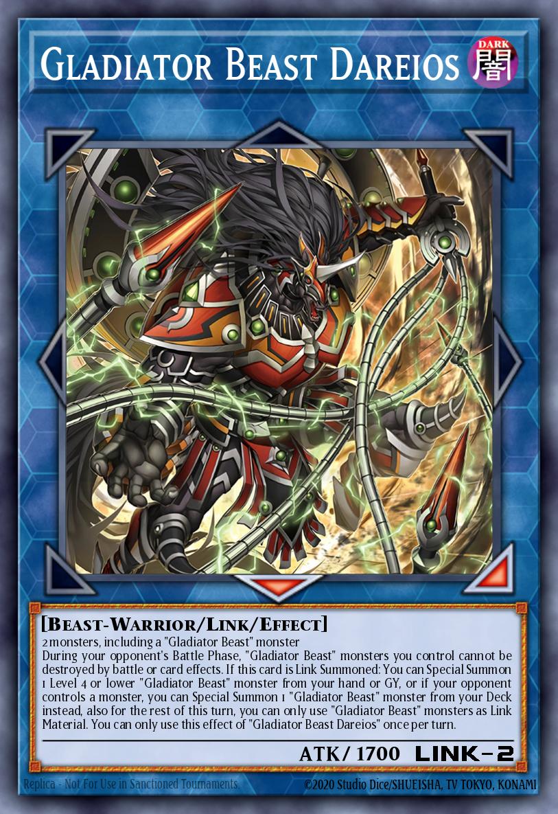 MAMO-EN089 * Gladiator Beast Dareios * Ultra Rare * Magnificent Monsters