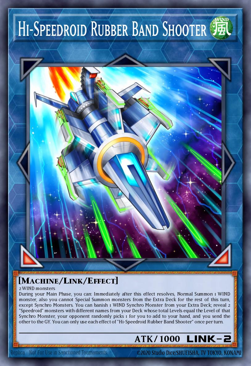 LAVD-ENS36 * Hi-Speedroid Rubber Band Shooter * Common * Legendary Arc-V Decks