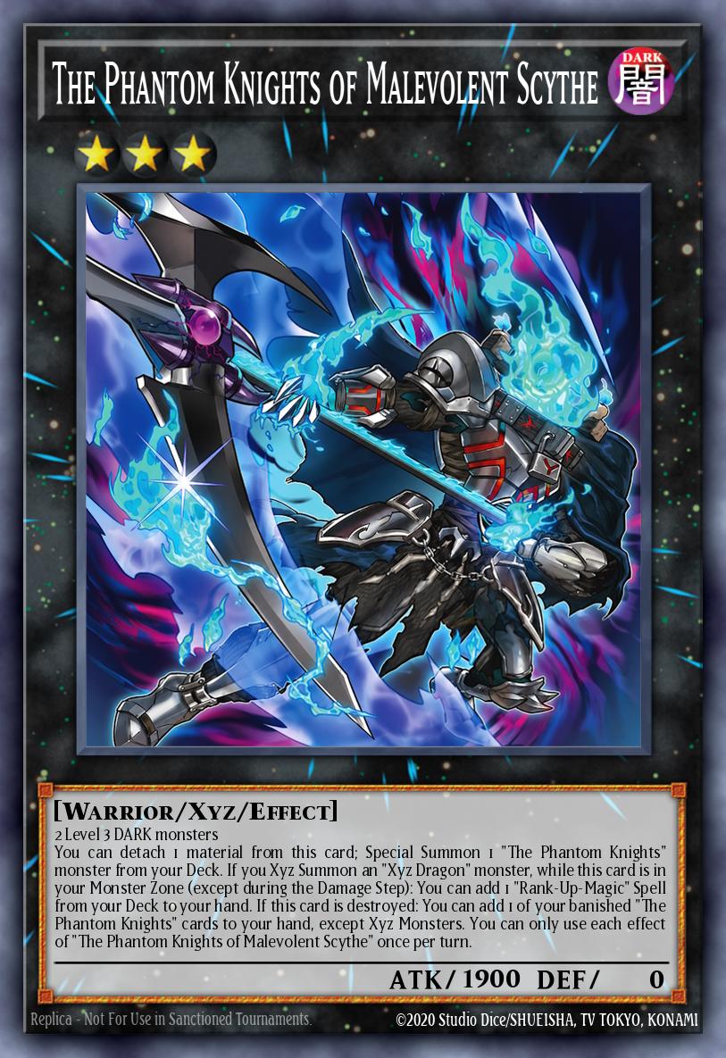 CORI-EN037 * The Phantom Knights of Malevolent Scythe * Super Rare * Chaos Origins