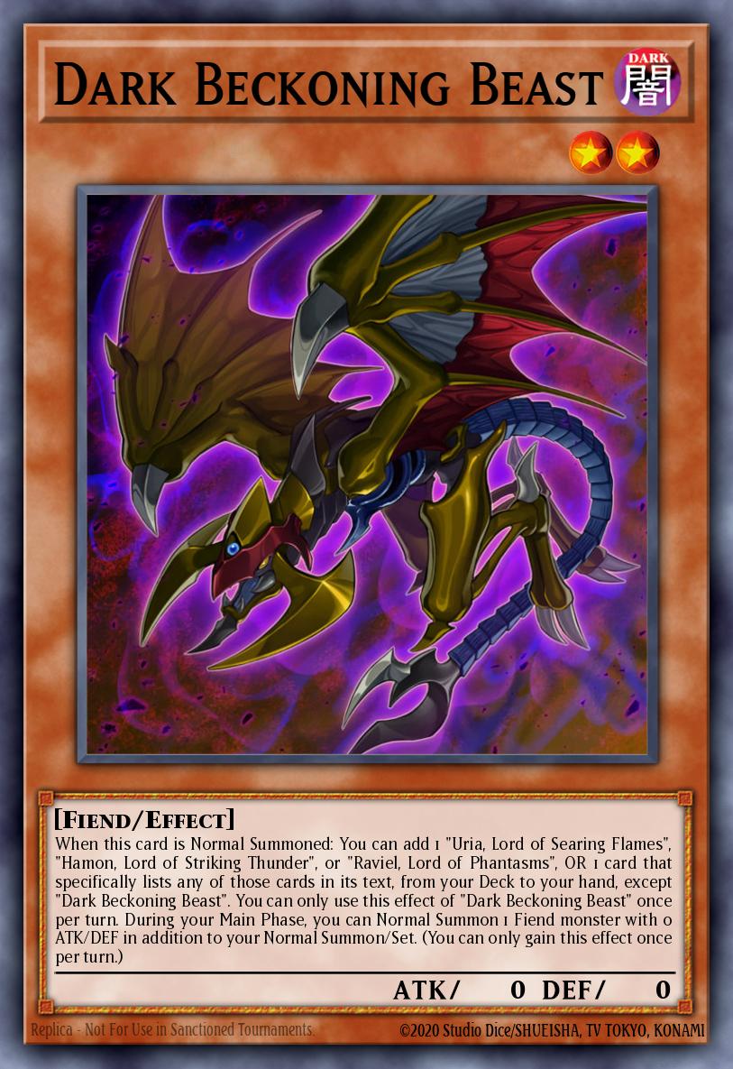 Dark Beckoning Beast * Ultra Rare * MP21-EN249