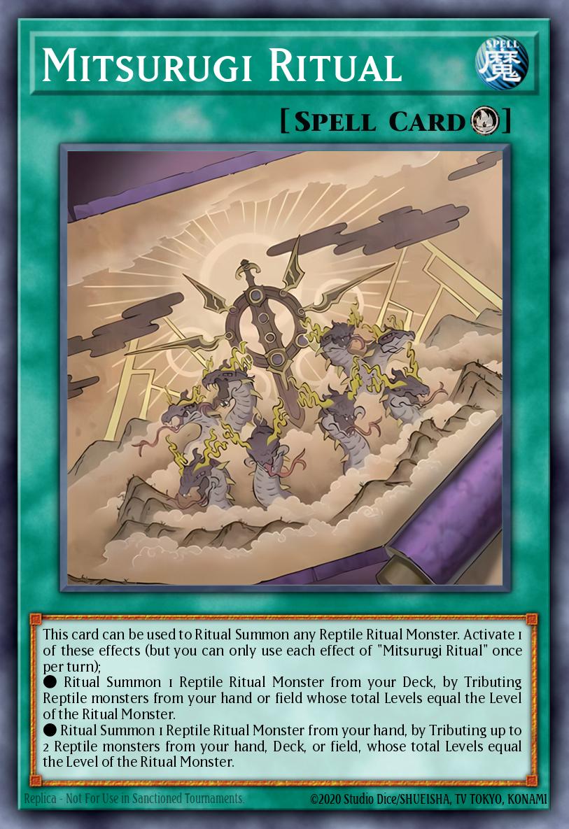 L26D-ENM15 - Mitsurugi Ritual - Common - Legendary Modern Decks 2026