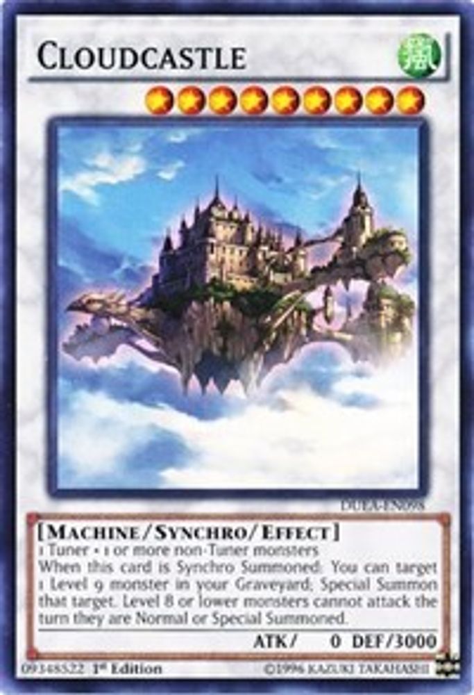 DUEA-EN098 * Cloudcastle * Common * Duelist Alliance