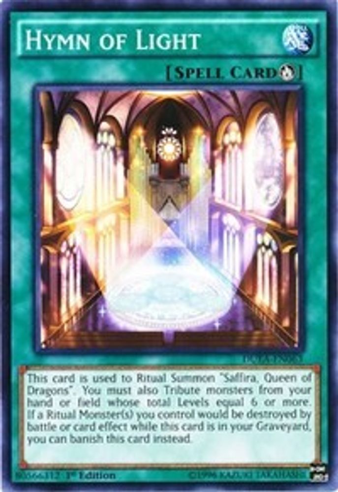 DUEA-EN063 * Hymn of Light * Common * Duelist Alliance