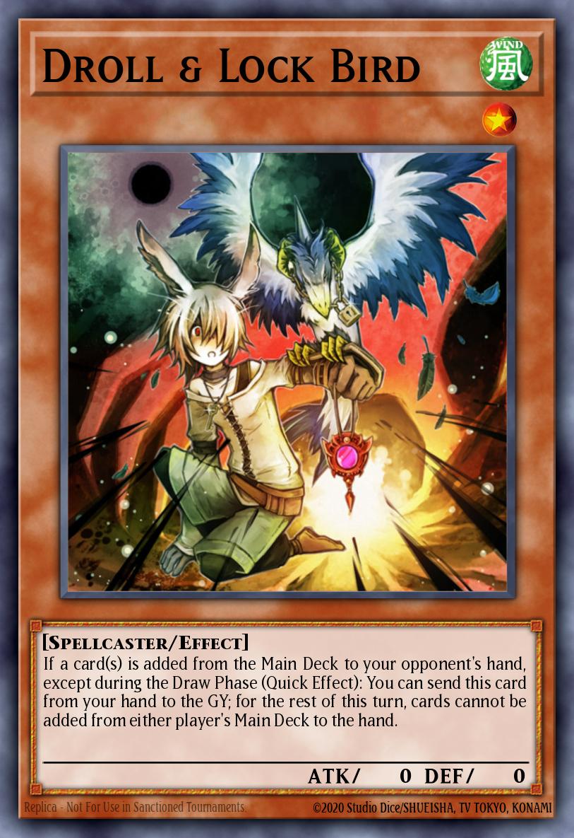 LAVD-ENS02 * Droll & Lock Bird * Common * Legendary Arc-V Decks