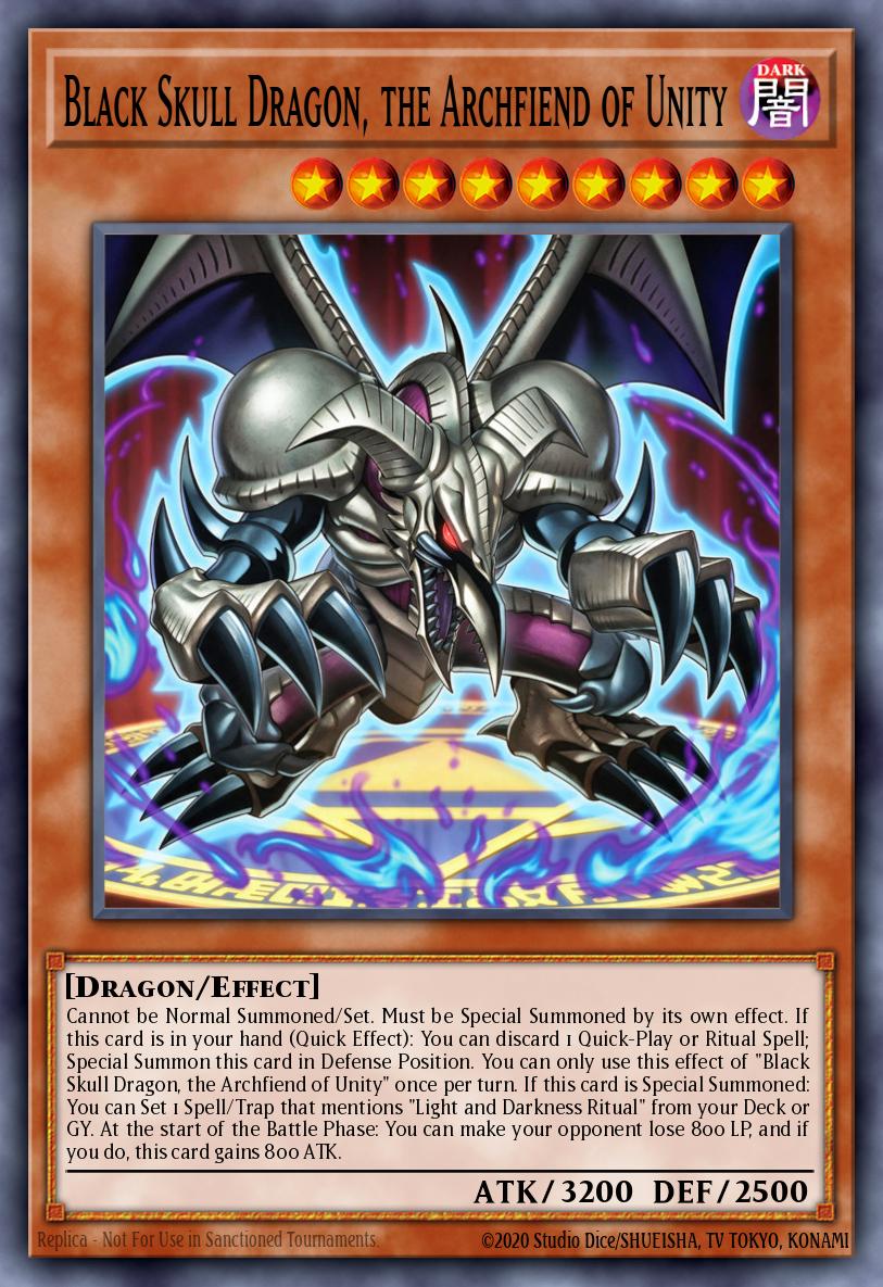 BETB-EN026 * Black Skull Dragon, the Archfiend of Unity * Super Rare * Beyond the Brave