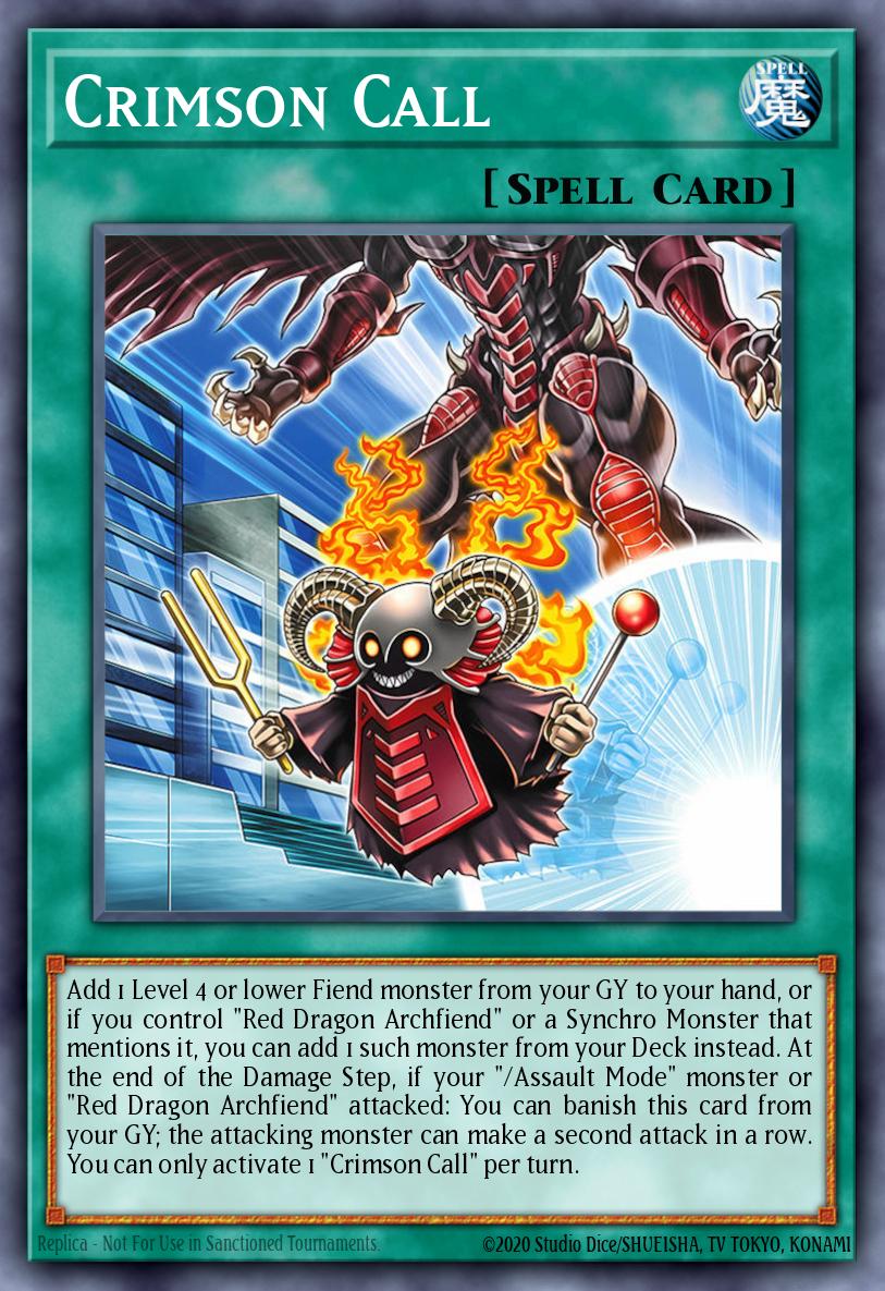 MAMO-EN109 * Crimson Call * Ultra Rare * Magnificent Monsters