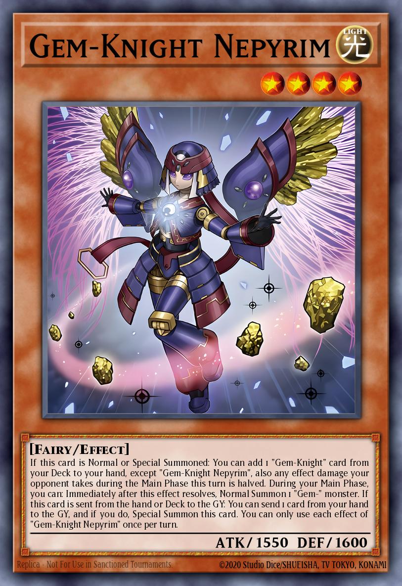 Gem-Knight Nepyrim * Starlight Rare * BLMM-EN021