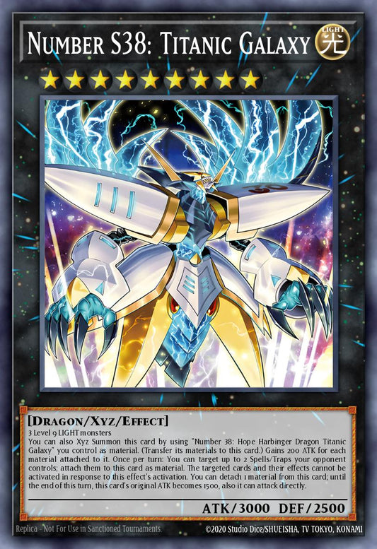Number S38: Titanic Galaxy * Ultra Rare * BLMM-EN038
