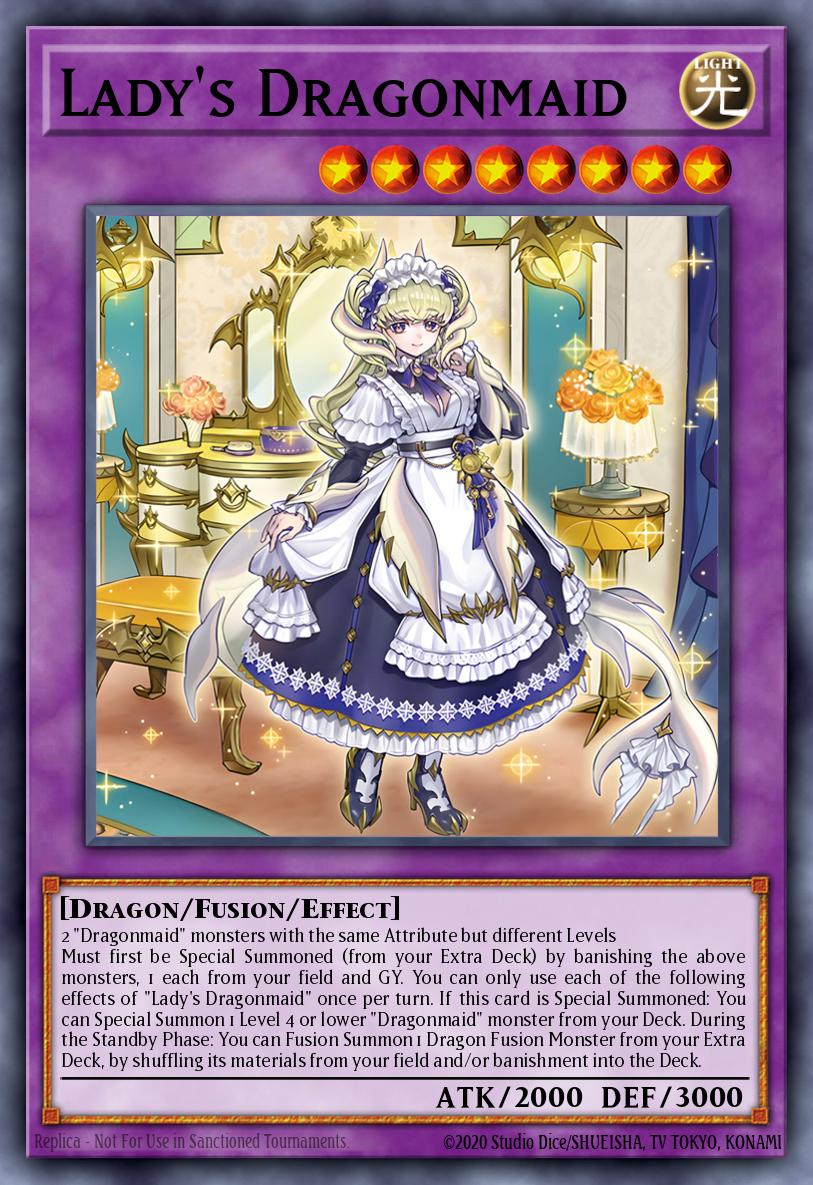 Lady's Dragonmaid * Ultra Rare * BLMM-EN049