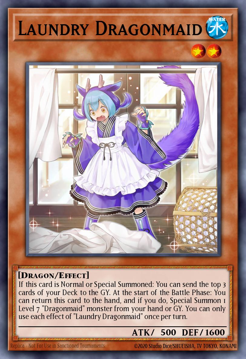 Laundry Dragonmaid * Ultra Rare * BLMM-EN056
