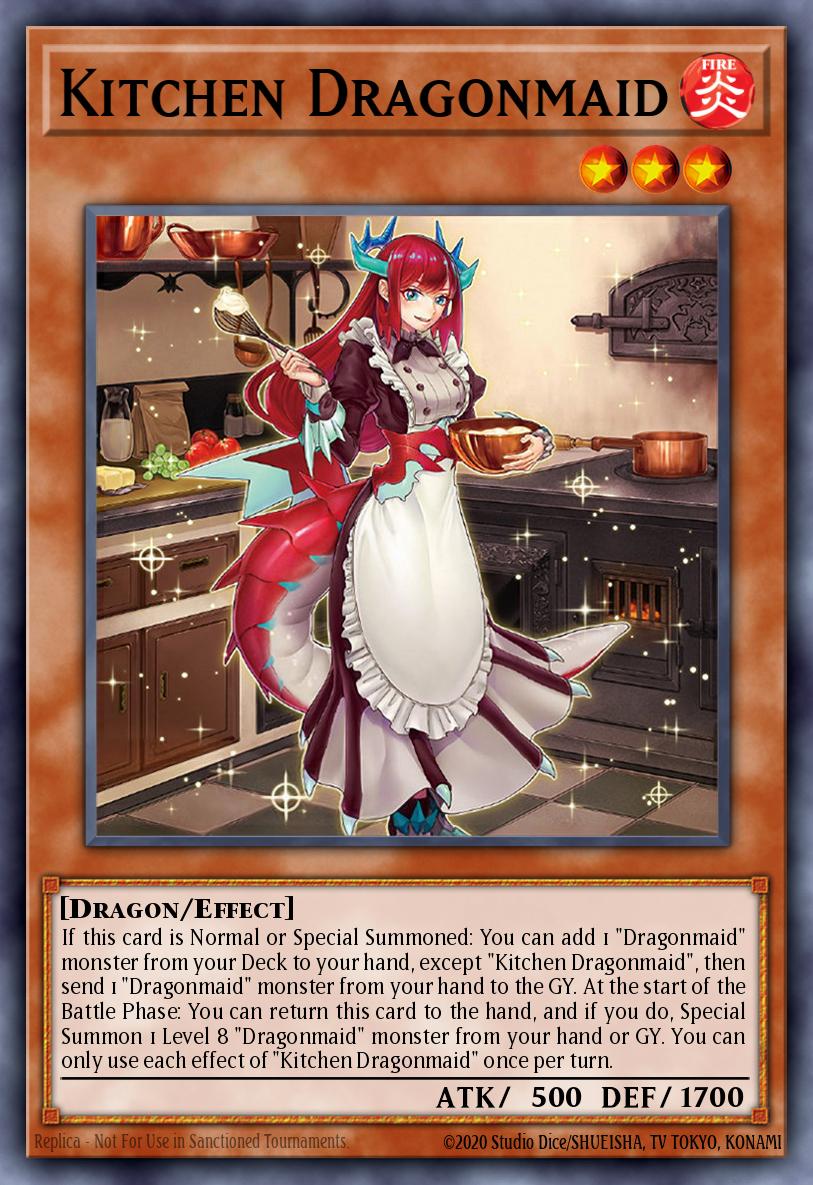 Kitchen Dragonmaid * Ultra Rare * BLMM-EN058