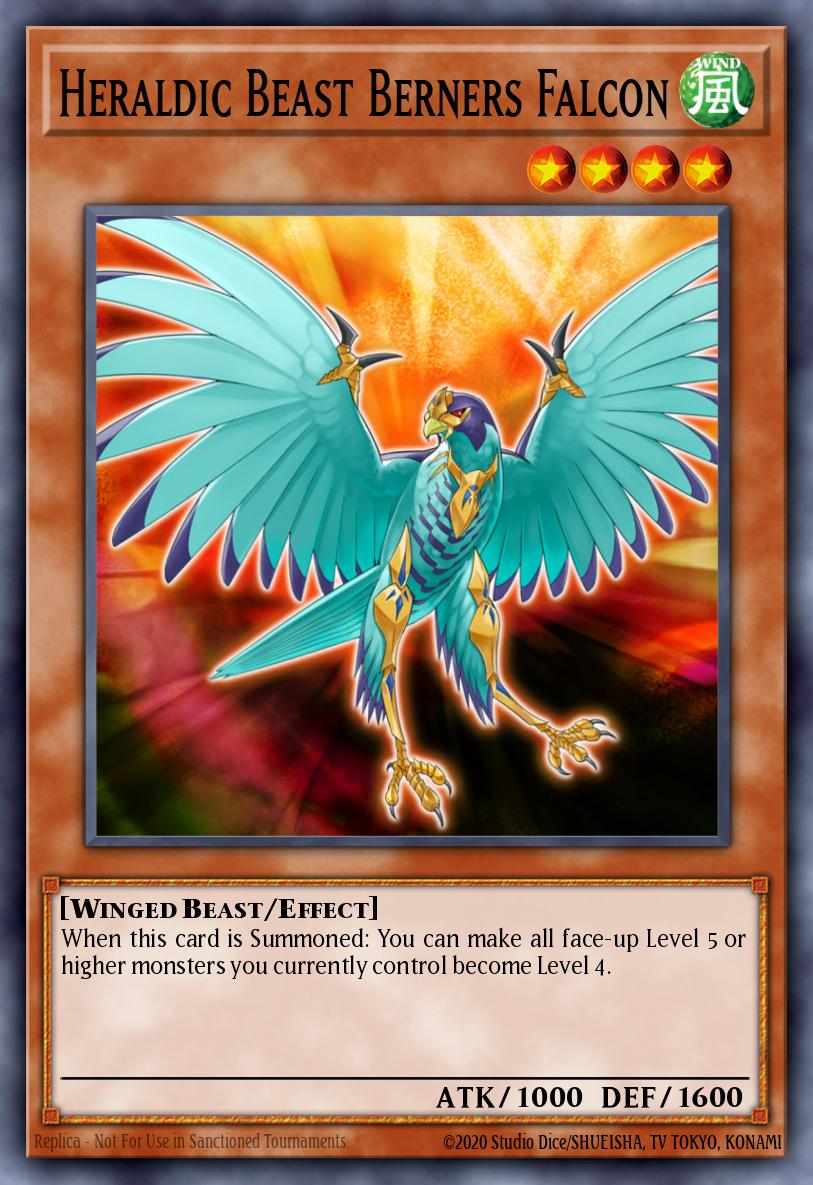 Heraldic Beast Berners Falcon * Ultra Rare * BLMM-EN115