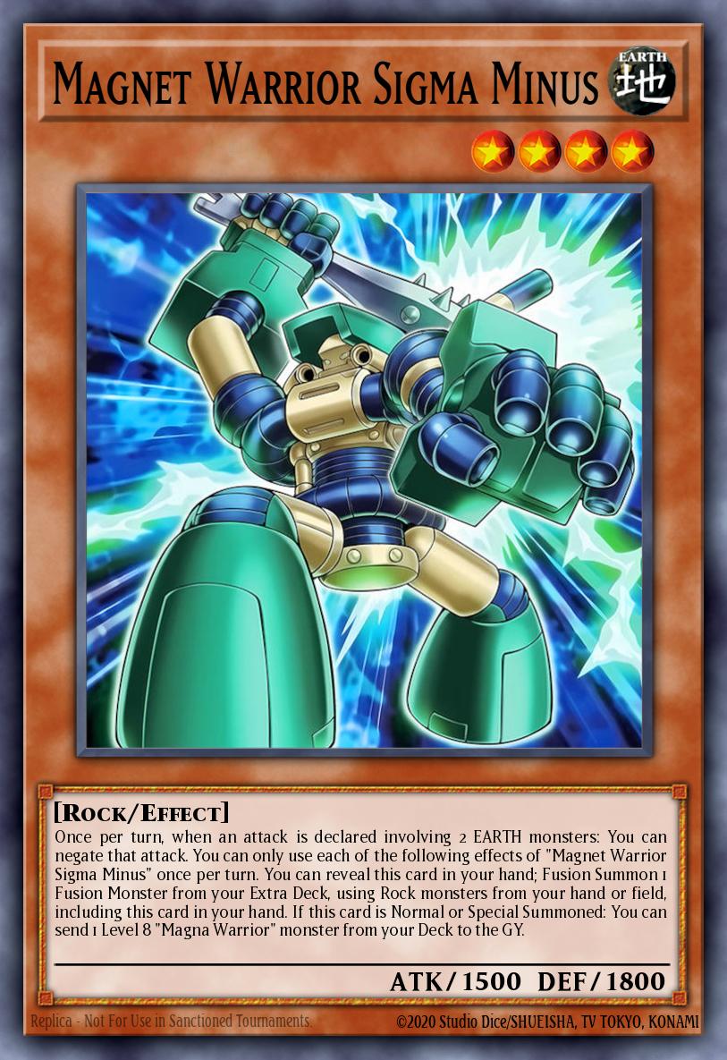 Magnet Warrior Sigma Minus * Common * BPRO-EN006
