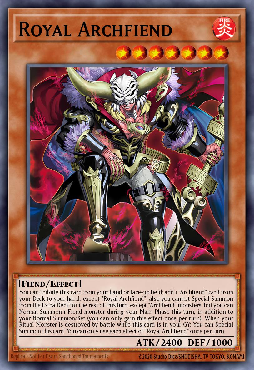 Royal Archfiend * Ultra Rare * BPRO-EN014