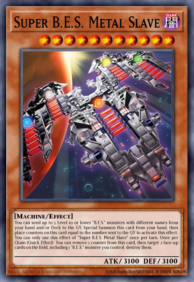 Super B.E.S. Metal Slave * Super Rare * BPRO-EN022