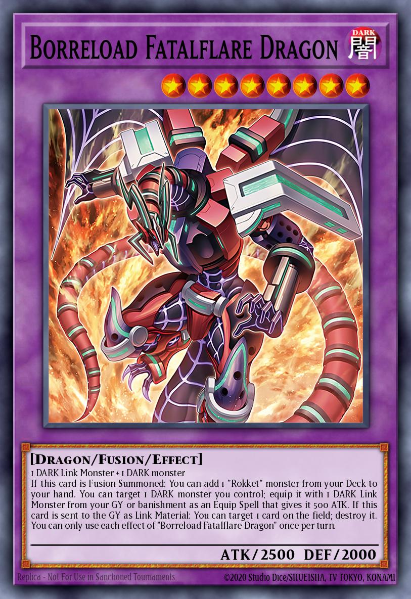 Borreload Fatalflare Dragon * Super Rare * BPRO-EN032