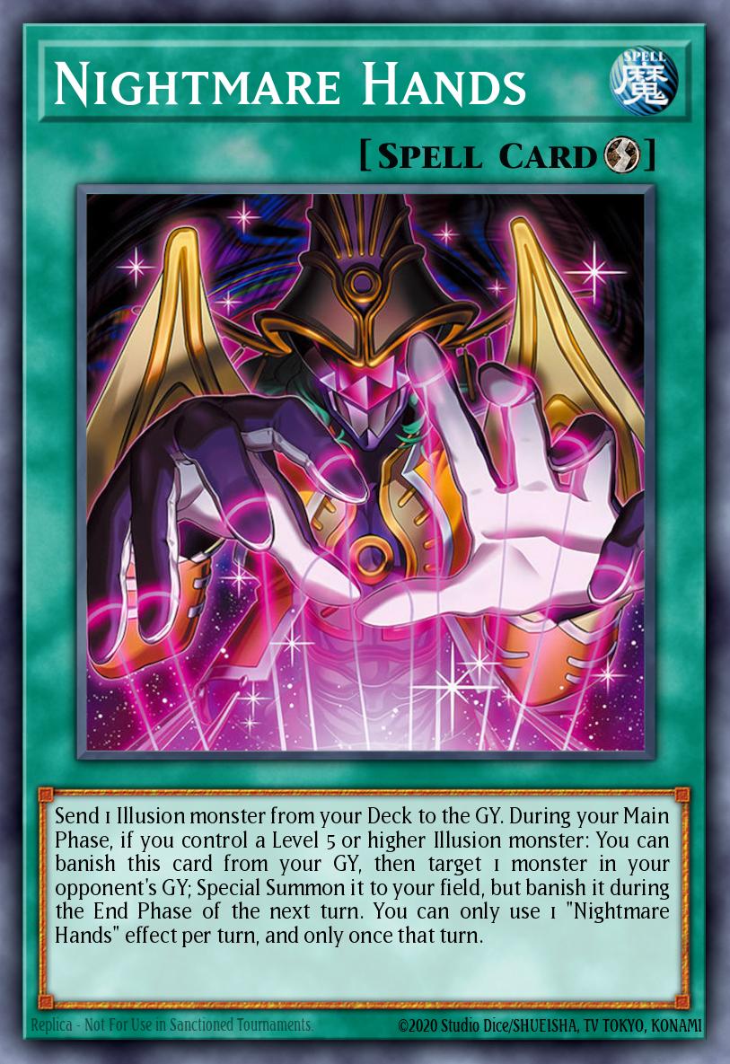 Nightmare Hands * Super Rare * BPRO-EN068