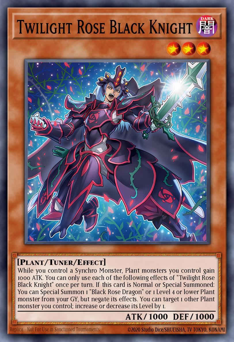 Twilight Rose Black Knight Common