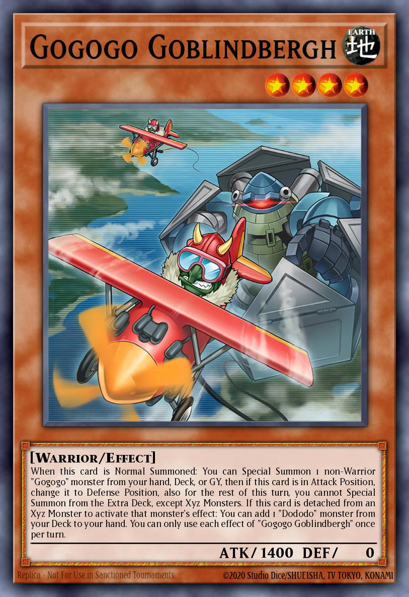 gogogo monsters Gogogo Goblindbergh * Super Rare * DUAD-EN003