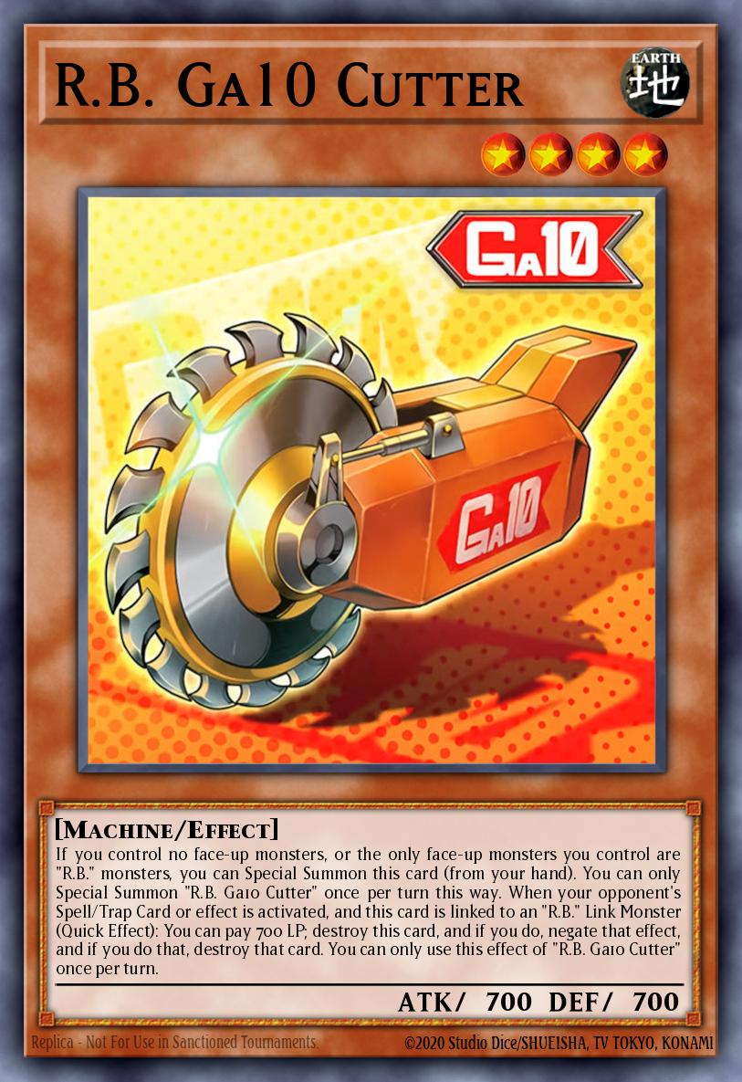 R.B. Ga10 Cutter * Super Rare * DUAD-EN091