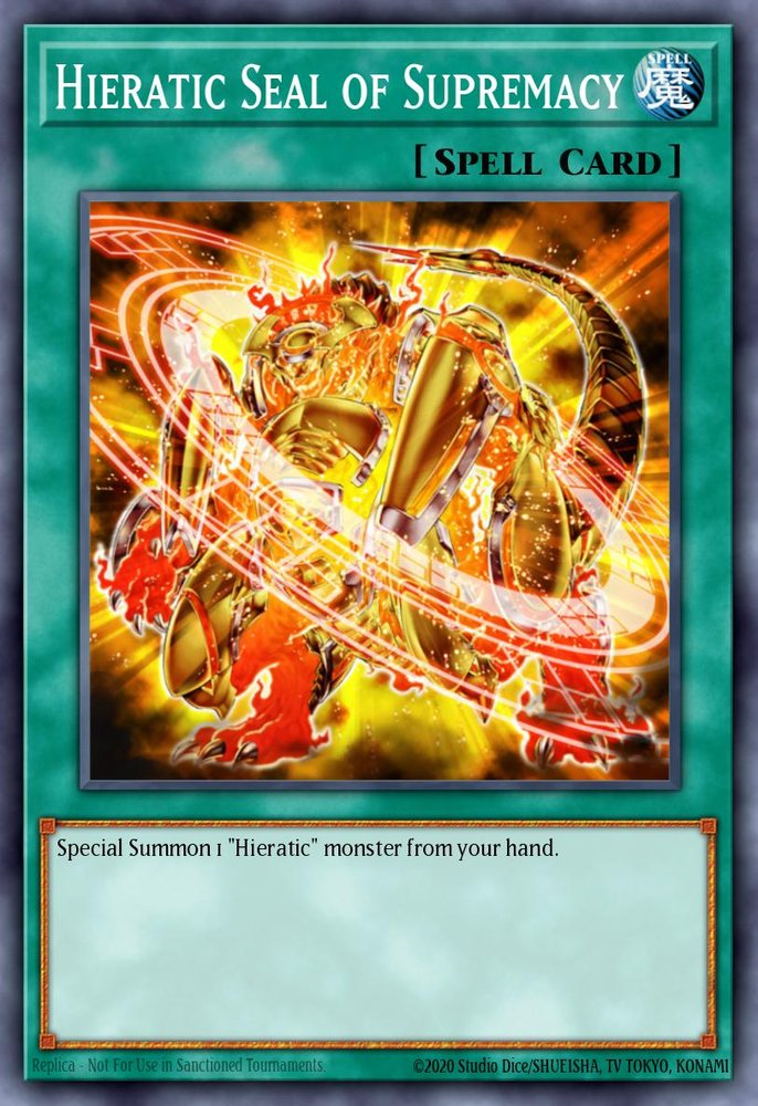 Hieratic Seal of Supremacy