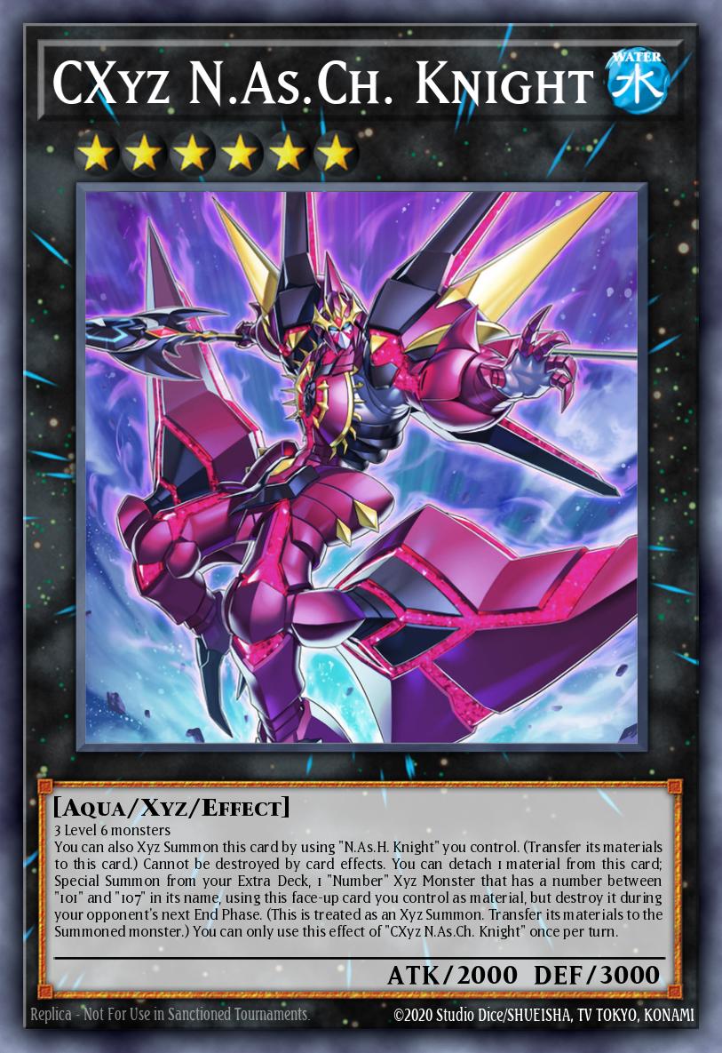 CXyz N.As.Ch. Knight * Rare * JUSH-EN060 El Rincn del Duelista CXyz N.As.Ch. Knight * Rare * JUSH-EN060 El Rincn del Duelista