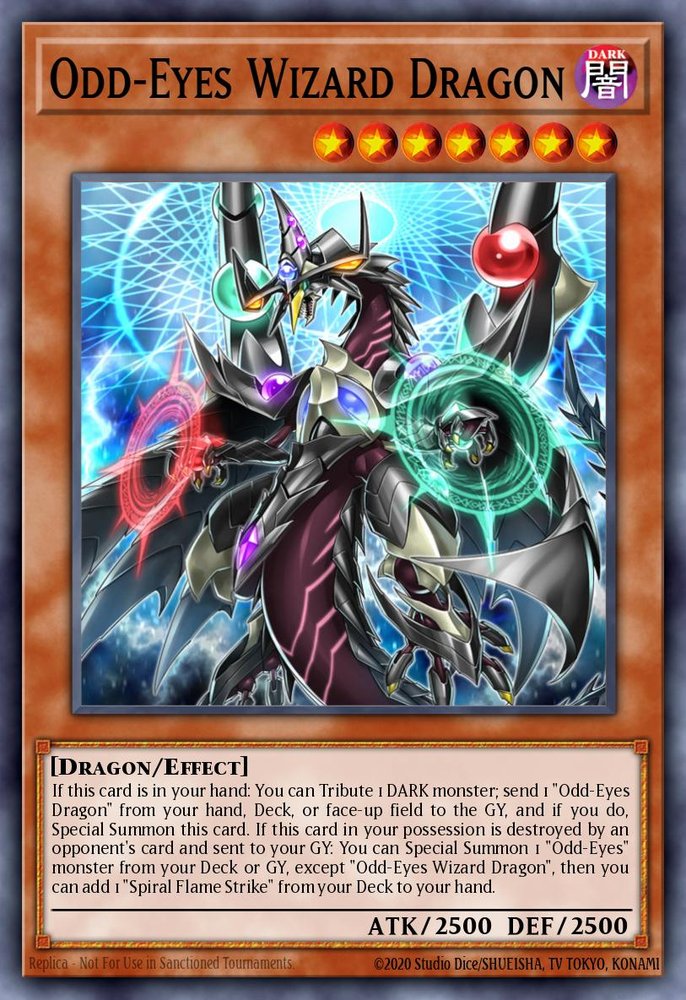 Odd-Eyes Wizard Dragon