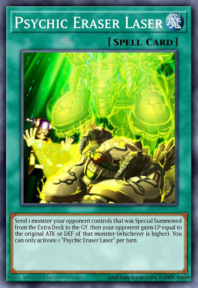 Psychic Eraser Laser