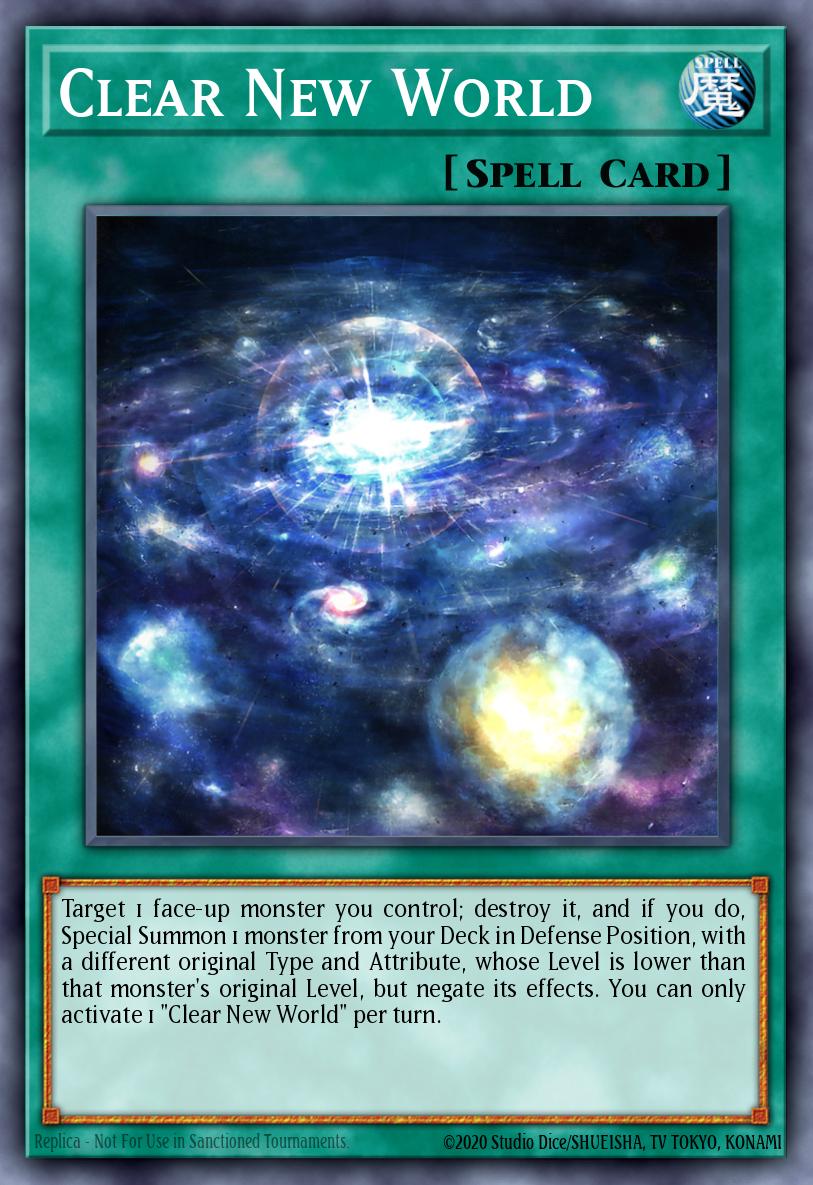 Clear New World Rare