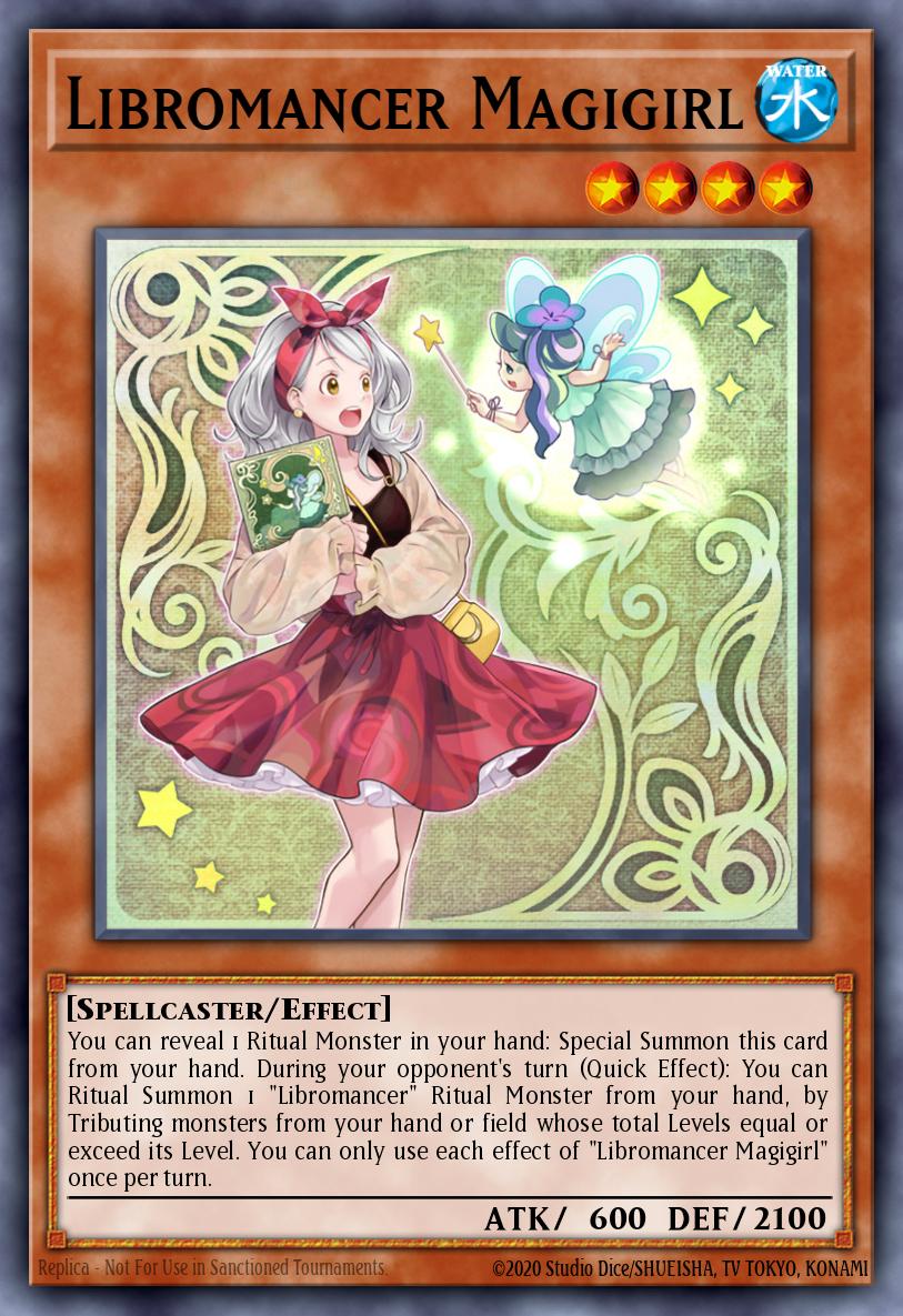 Libromancer Magigirl Common