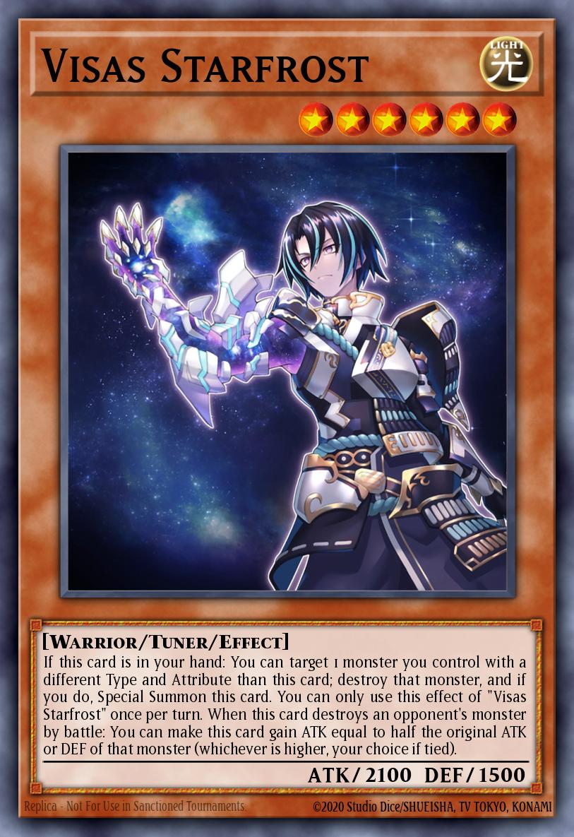 Visas Starfrost Prismatic Secret Rare