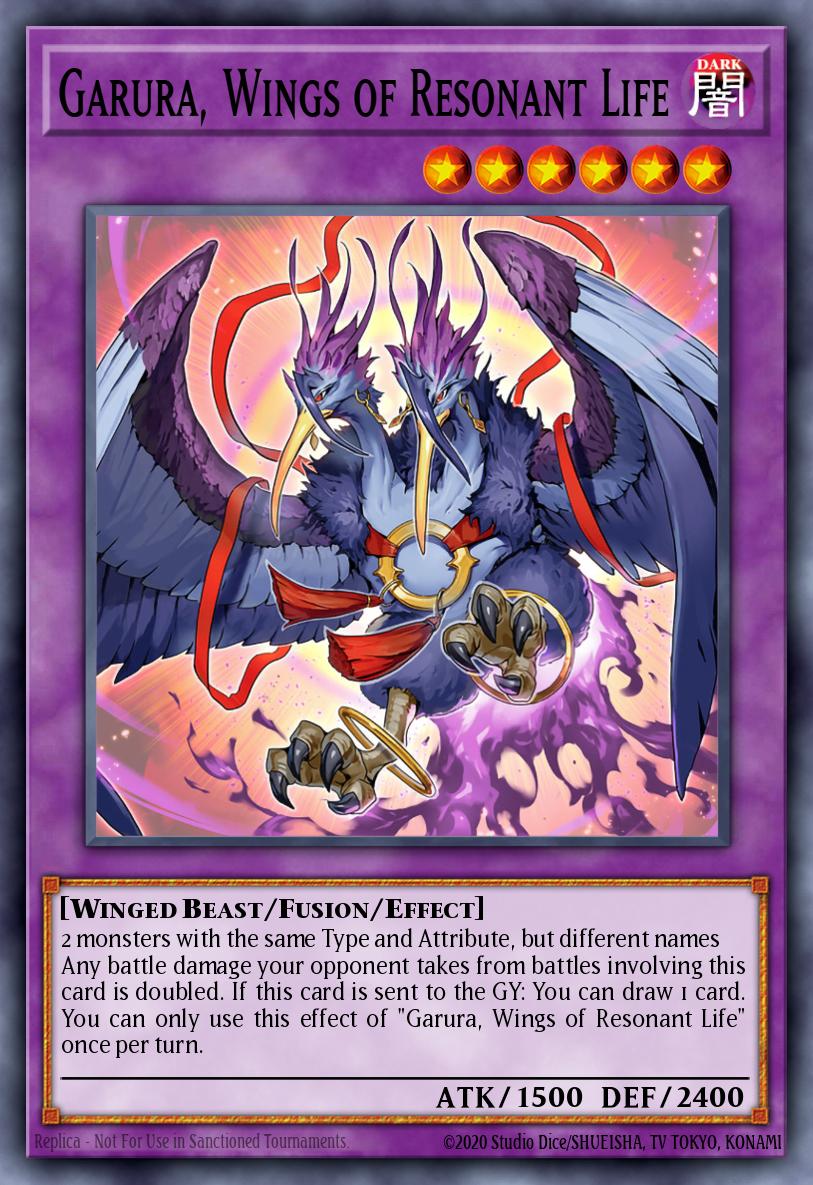 Garura, Wings of Resonant Life Prismatic Secret Rare