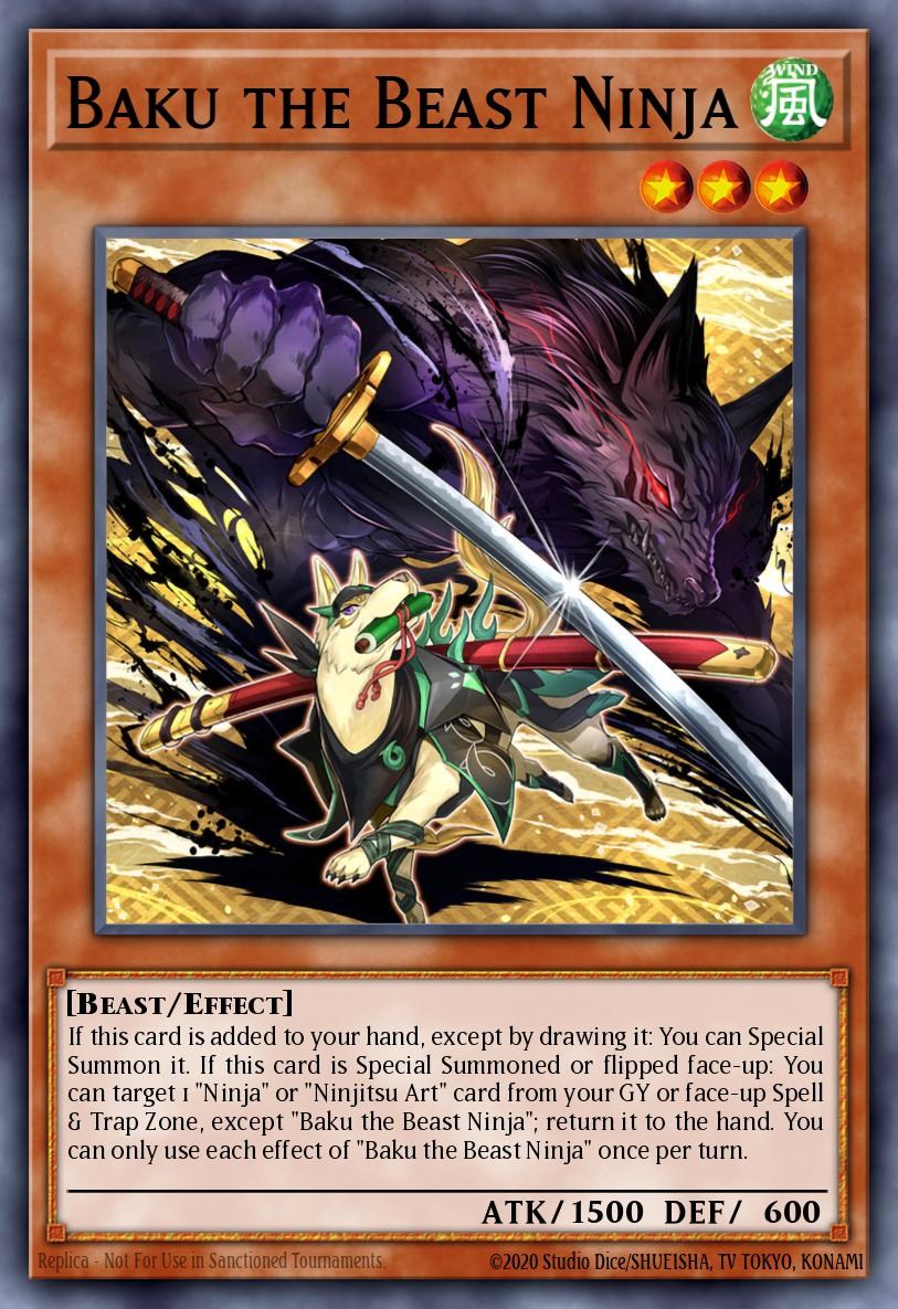 Baku the Beast Ninja Common