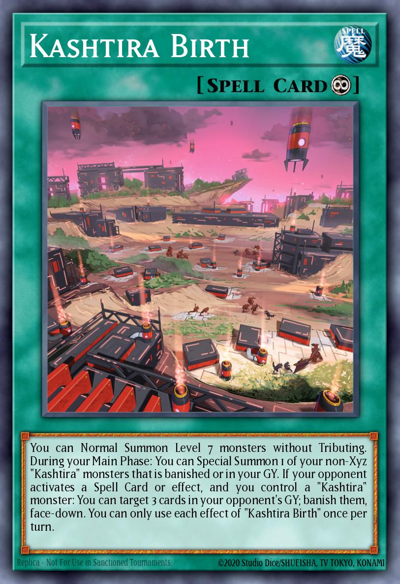 Kashtira Birth Prismatic Secret Rare