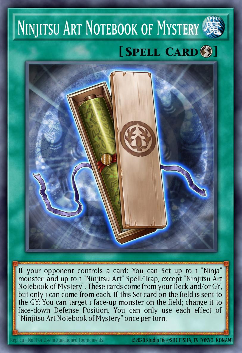 Ninjitsu Art Notebook of Mystery Common