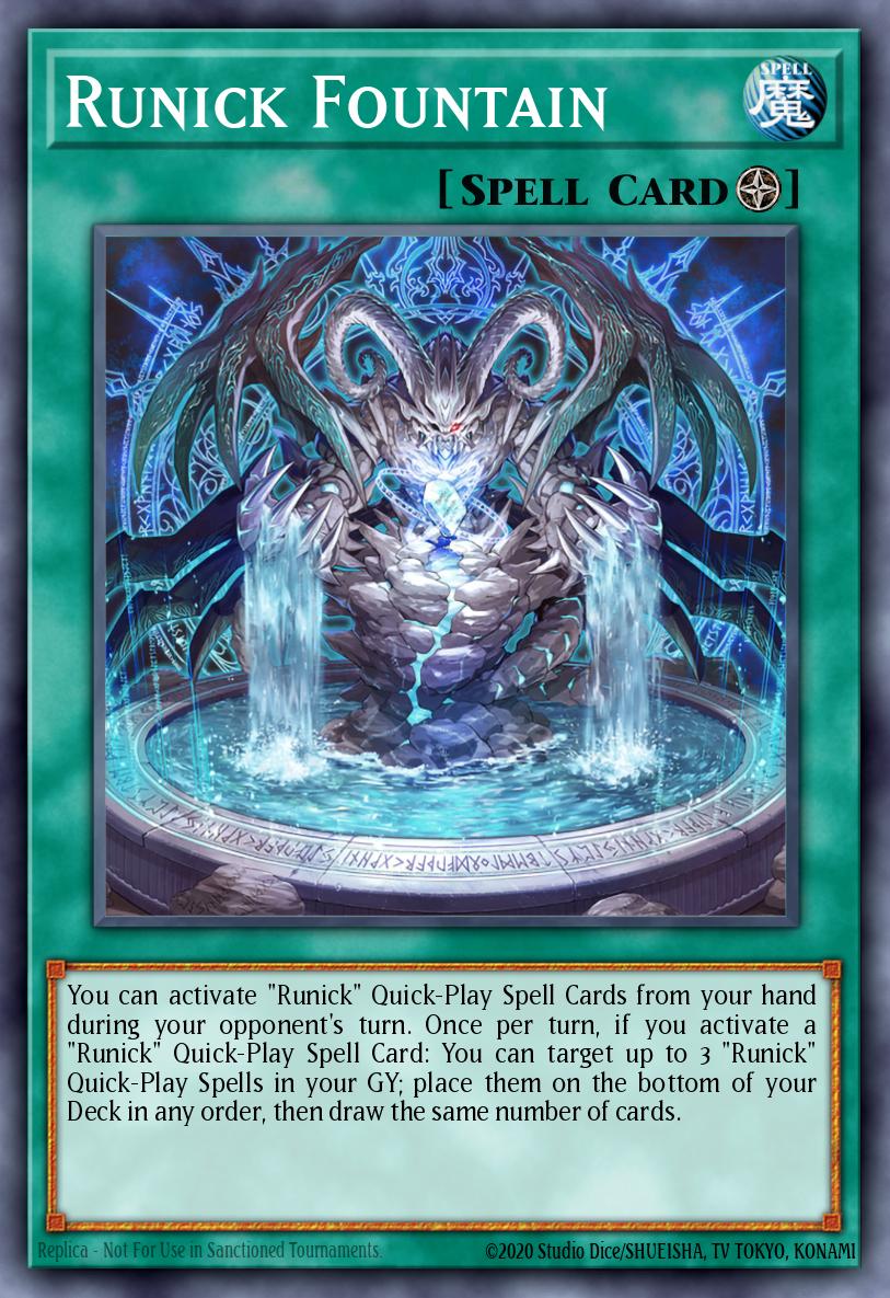 Runick Fountain Prismatic Secret Rare