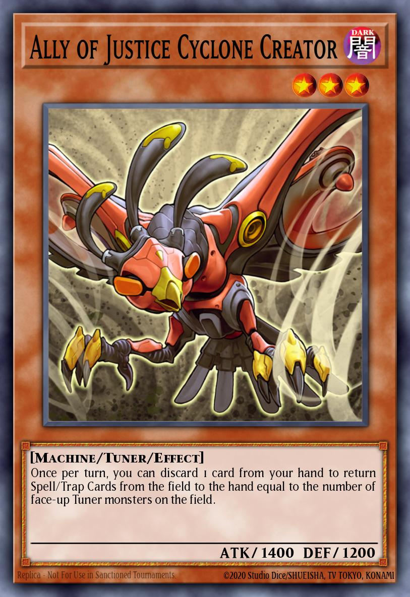 Ally of Justice Cyclone Creator Rare
