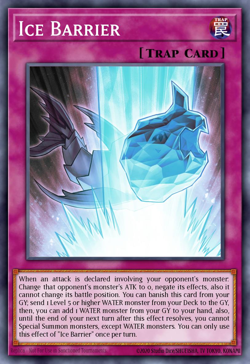 Ice Barrier (Platinum Secret Rare) - 25th Anniversary Rarity Collection (RA01)