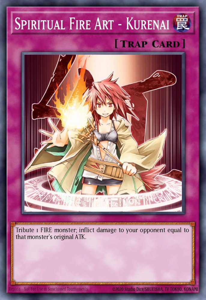 Spiritual Fire Art - Kurenai