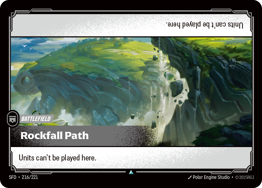 SFD-216 * Rockfall Path * Uncommon * Spiritforged