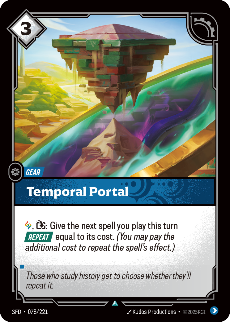 SFD-078 * Temporal Portal * Uncommon * Spiritforged