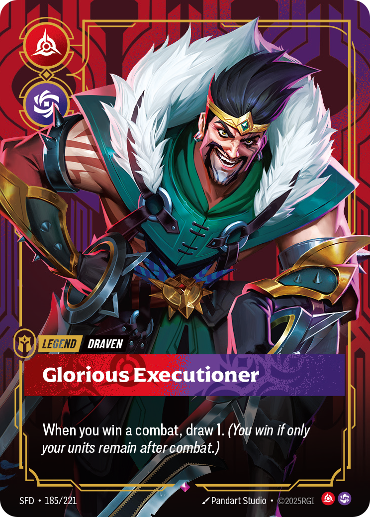 SFD-185 * Glorious Executioner * Rare * Spiritforged