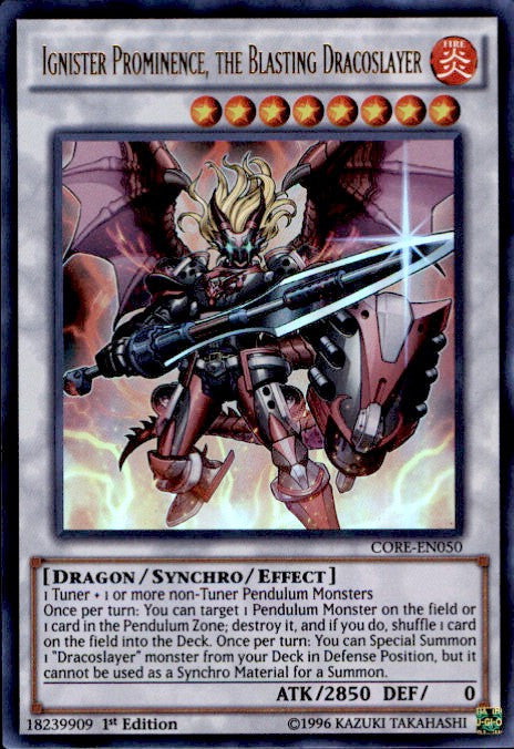 Ignister Prominence, the Blasting Dracoslayer