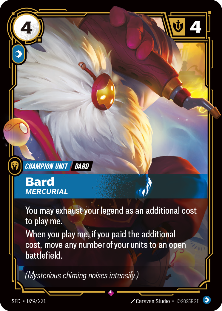 SFD-079 * Bard, Mercurial * Rare * Spiritforged