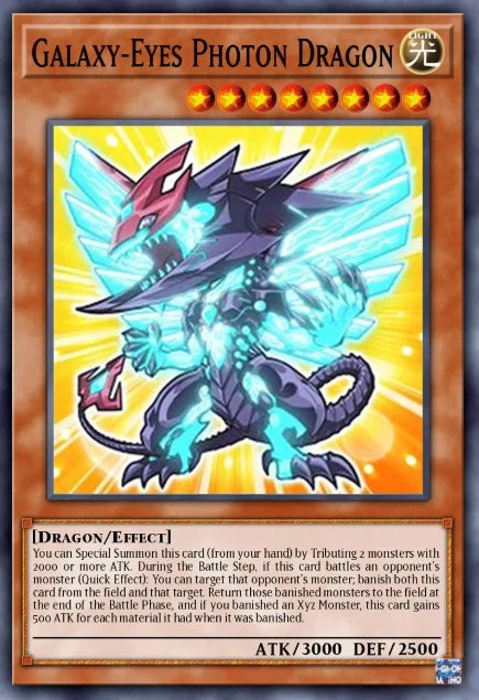Galaxy-Eyes Photon Dragon * Secret Rare * BLMM-EN007