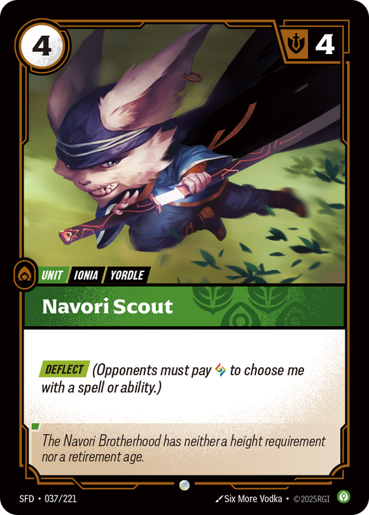 Navori Scout (Foil) * Common * SFD-037