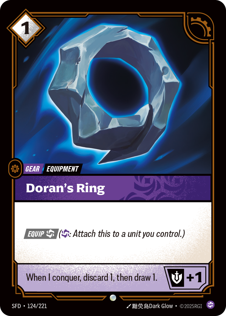 SFD-124 * Doran's Ring * Common * Spiritforged