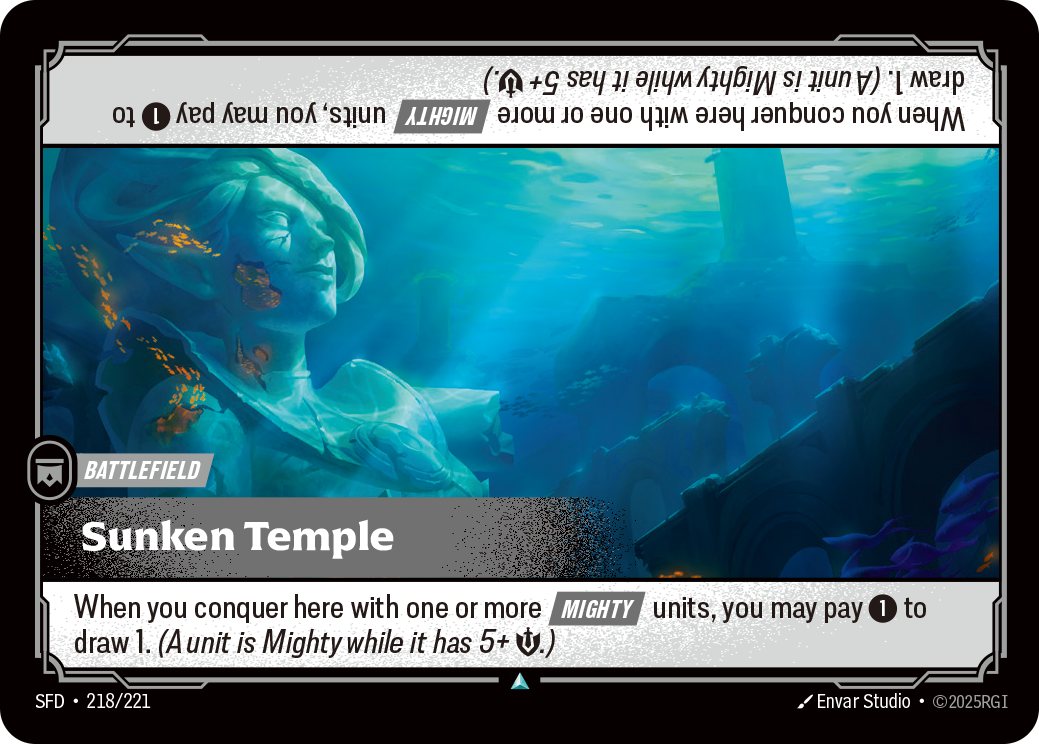 SFD-218 * Sunken Temple * Uncommon * Spiritforged