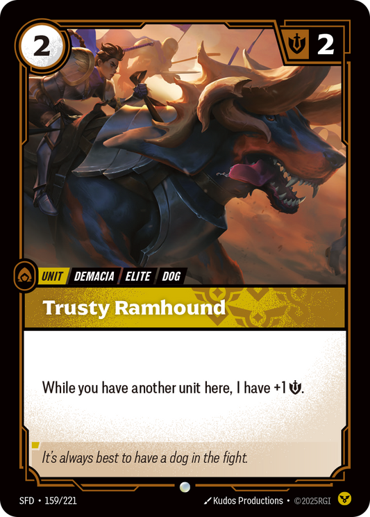 Trusty Ramhound * Common * SFD-159