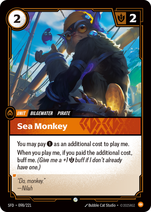 Sea Monkey (Foil) * Common * SFD-098